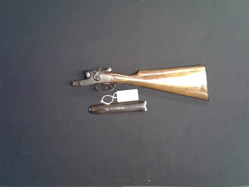 Gun Auctions with Manley and Colwell. J Hutchings Aberystwyth Stock & Fore-end only 12g SBS