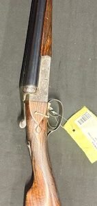 Charles Boswell of london 16 bore side by side boxlock ejector.