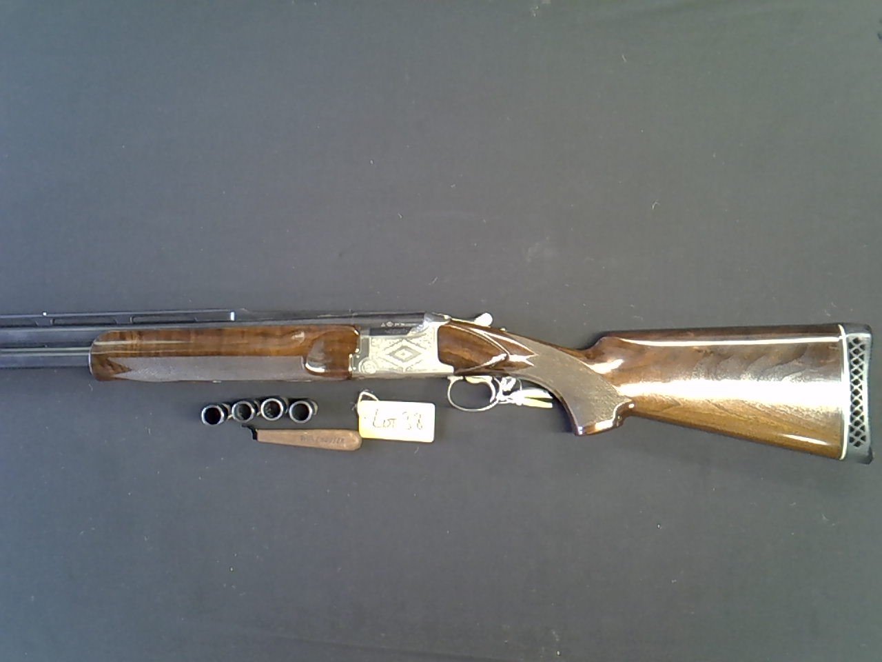 Gun Auctions with Manley and Colwell.Winchester Diamond Trap 12g