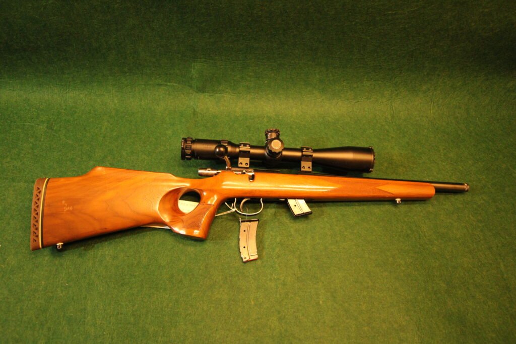 Gun Auctions with Manley and Colwell.Anschutz .22lr bolt action S/N 3027563